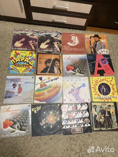 Виниловые пластинки ссср,оптом 70 шт