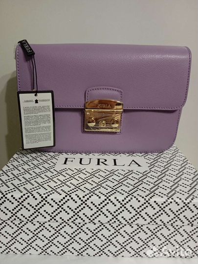 Сумка натуральная кожа furla