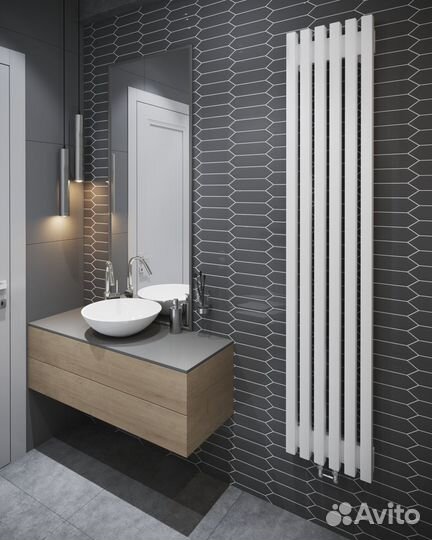 Радиатор стальной трубчатый Q40 2200 V -11 секц