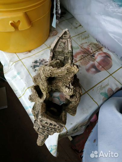 Грот для аквариума