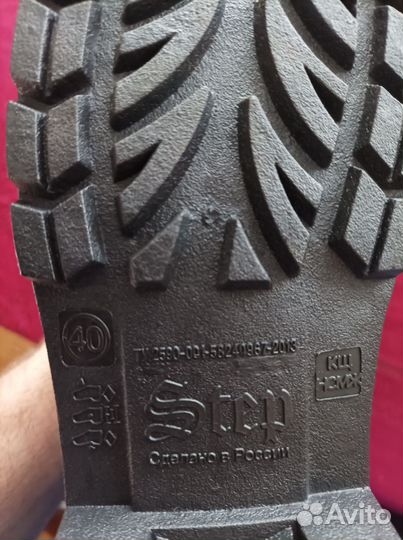 Резиновые сапоги