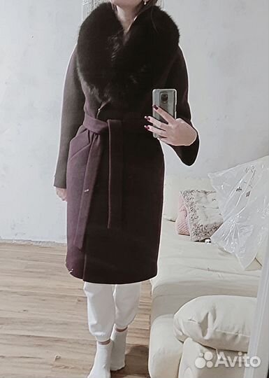 Пальто зимнее