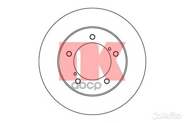 Диск тормозной suzuki grand vitara 2.0-2.7 98-0