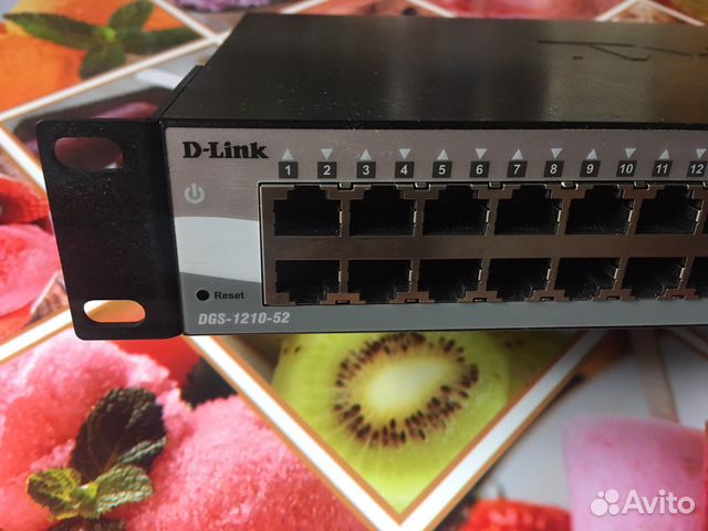 52 порта D-Link DGS-1210-52 коммутатор