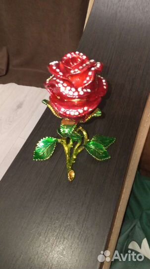 Роза шкатулка