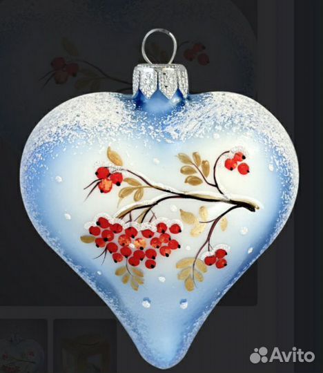 Сердце коллекция морозная рябина