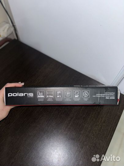 Выпрямитель для волос Polaris новый