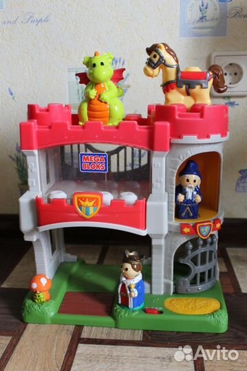 Конструктор и замок Мега блокс