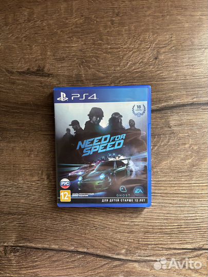 Need for Speed 2015 диск с игрой для PS4