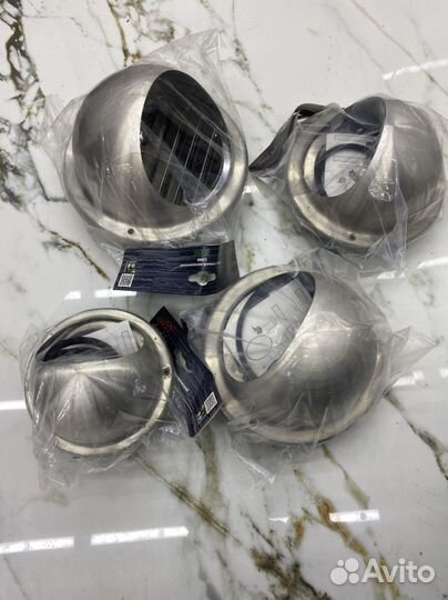 Козырёк нержавейка 125 вентиляция