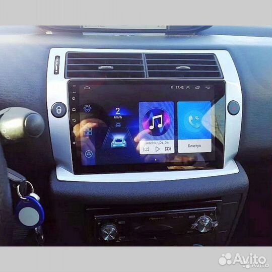 Магнитола Android для Citroen C4 2004-2014