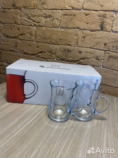 Стеклянные чашки