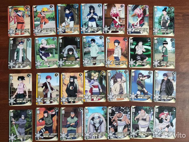 Карточки Наруто