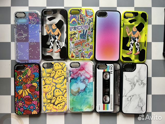 Чехол iPhone 7/8/7plus/se/se2 casetify (оригинал)