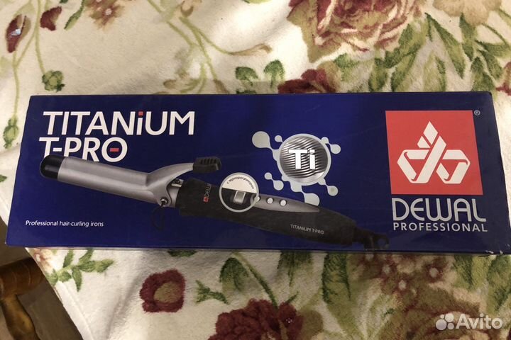 Щипцы для завивки волос dewal (плойка)