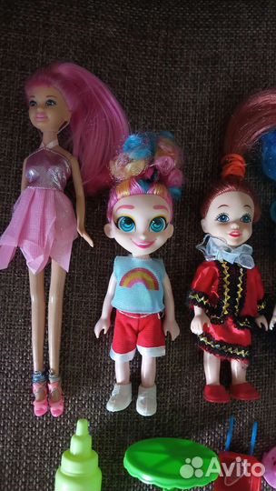 Куколки с аксессуарами пакетом