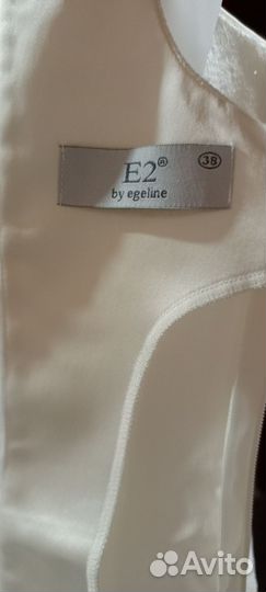 Вечернее платье 42 44 белое