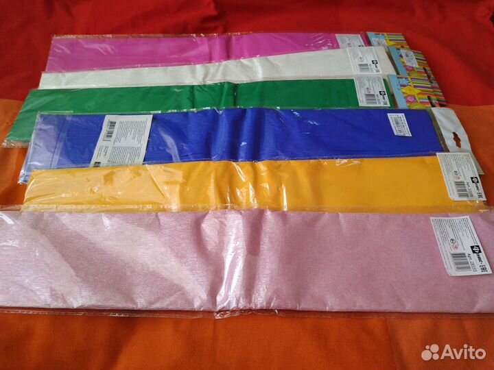 Цветная бумага новая 8 цветов