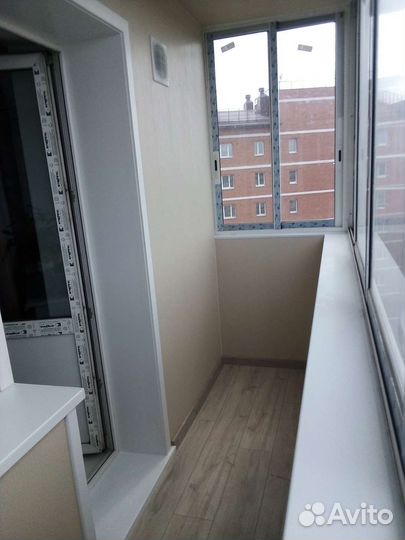 Отделка балконов Откосы