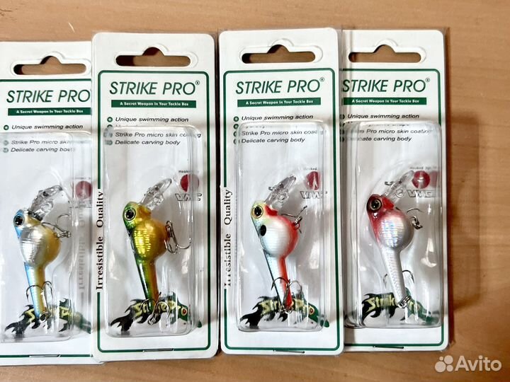 Воблер Strike Pro ультралайт EG-088L Hippocampus