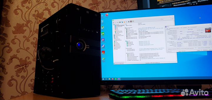 Компьютер на шустром Hexa-core FX-6300+SSD+HDD