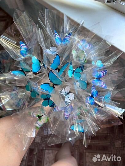 Сладкие букеты из конфет, букет из бабочек