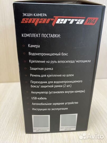 Экшн камера SmartTerra W4