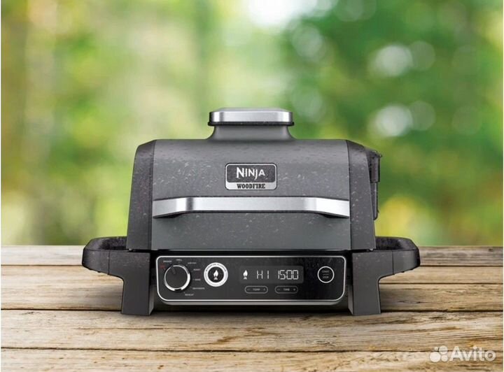 Гриль-барбекю и коптильня Ninja Woodfire OG701EU