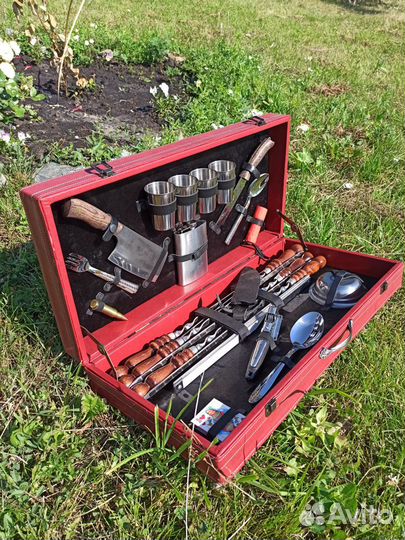 Шашлычный набор в кейсе *Кизляр 2*