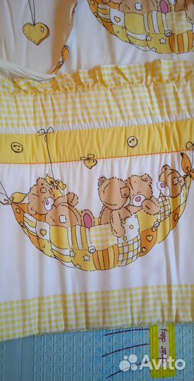 Бортики и балдахин в кроватку