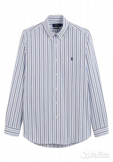 Polo Ralph Lauren рубашка в полоску с лого