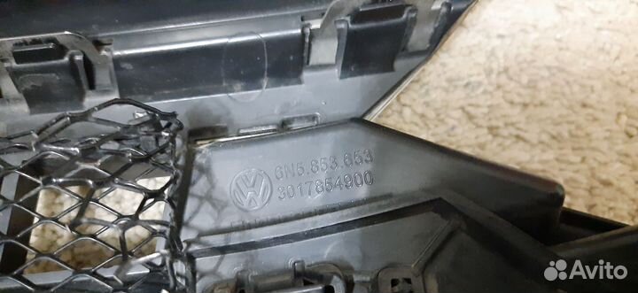 Решетка радиатора Volkswagen Polo 6 2020-2023