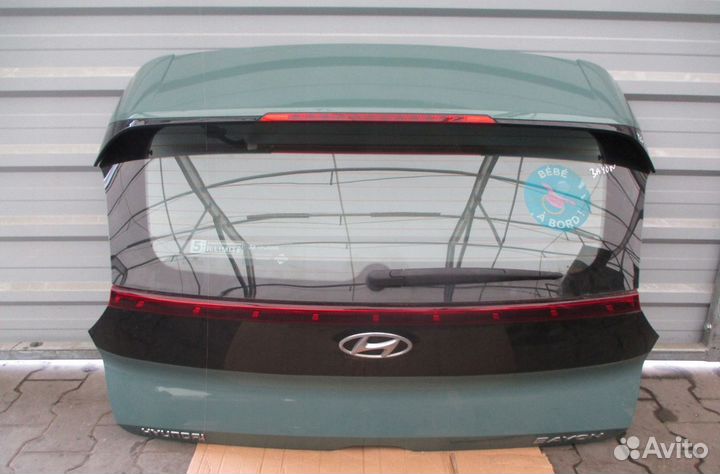 Hyundai bayon крышка багажника, бампер, фонари