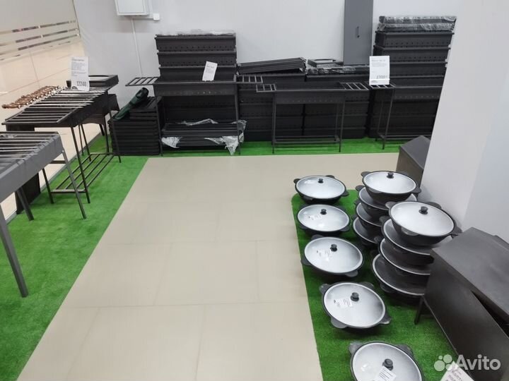 Мангал / казан /коптильня / шампура