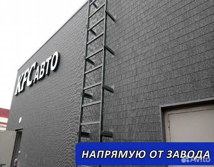 Вертикальная пожарная лестница