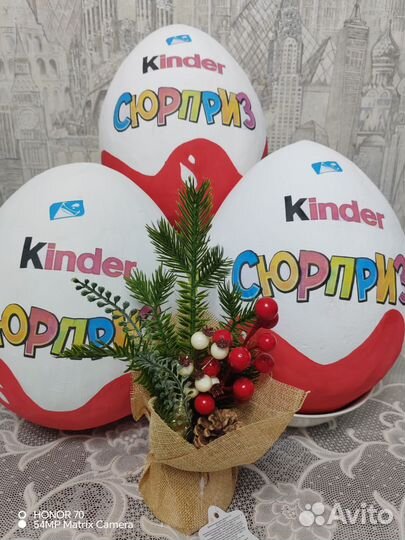 Киндер боксы и готовые с конфетами