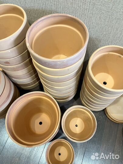 Керамические горшки