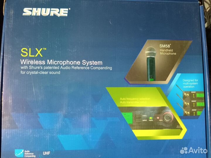 Радио-микрофон Shure SLX24CHN/SM58