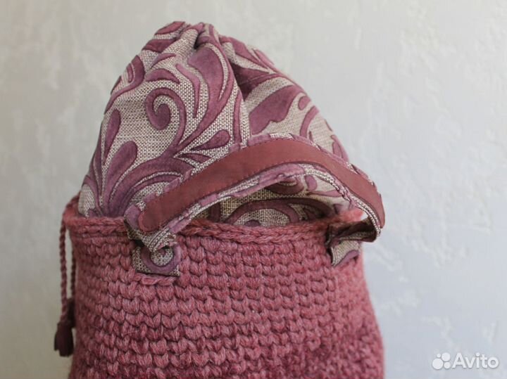 Интерьерная корзина ручной работы