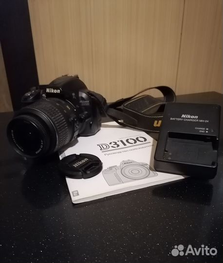 Фотоаппарат nikon d3100 бу