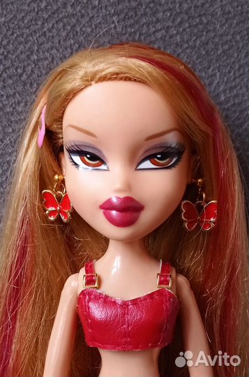 Красный топ для кукол братц bratz