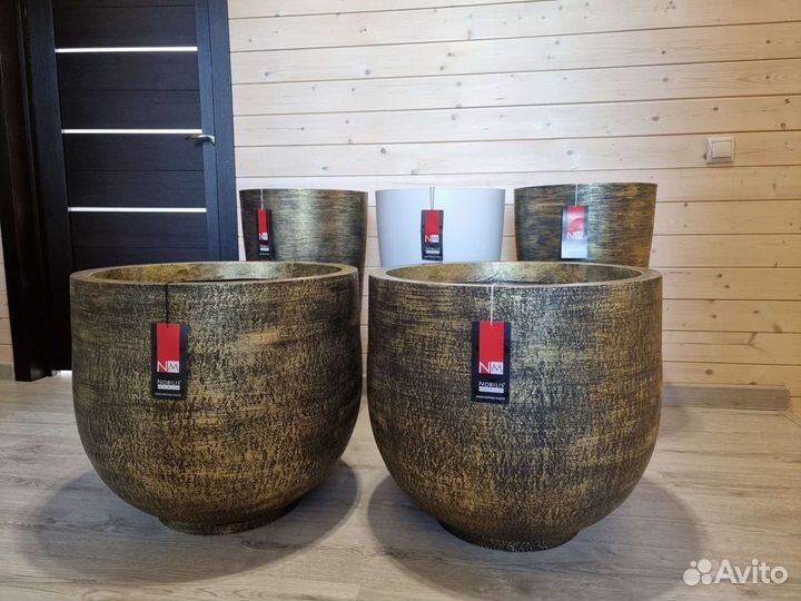 Горшок из Бетона для цветов/растений/деревьев