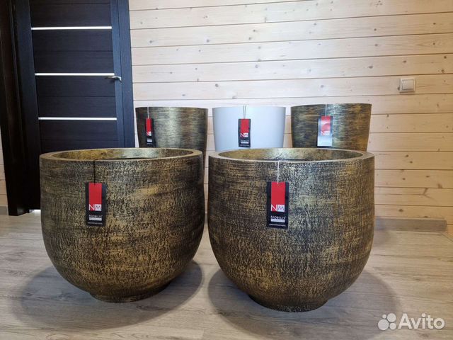 Горшок из Бетона для цветов/растений/деревьев