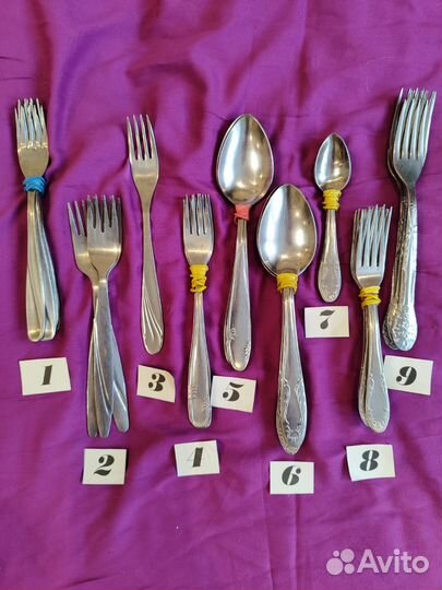 Столовые приборы СССР нержавейка