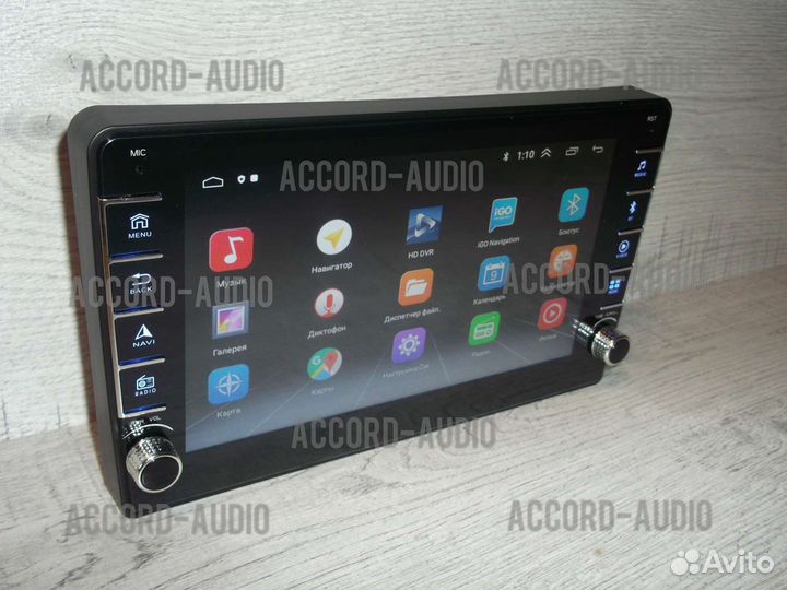 Магнитола LADA Granta Android физические кнопки