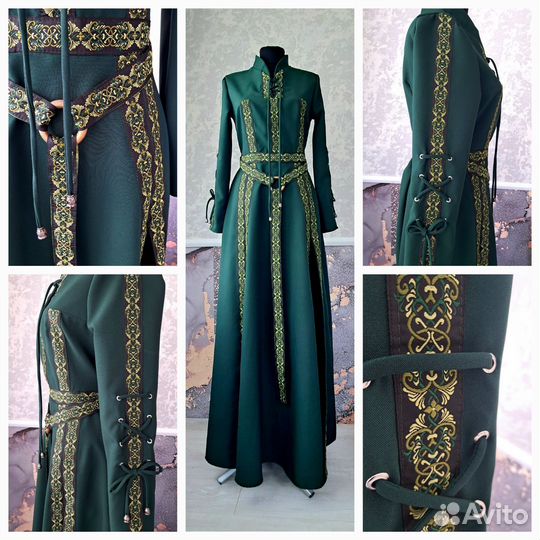 Аренда прокат средневековое историческое платье