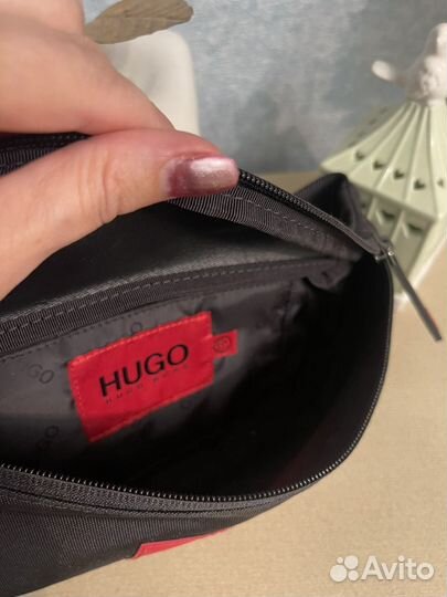 Поясная сумка мужская boss