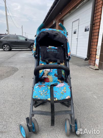 Коляска cybex by Jeremy Scott, трость складная