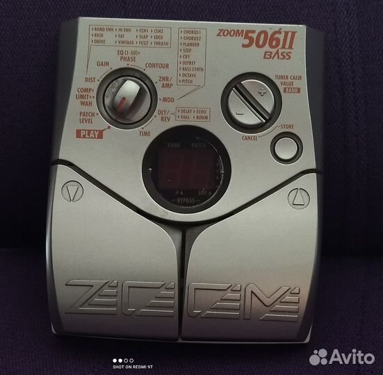 Гитарный процессор zoom 506 II bass