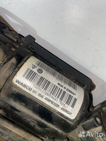 Компрессор пневмоподвески porsche cayenne s